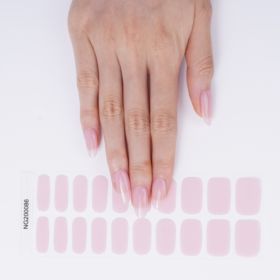 Gel 20 Finger Phototherapy Light UV Polish Half Baked Nail Stickers (Option: NG200086)