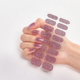 16 Small Stickers Gradient Glitter Nail Stickers (Option: CS037-Sealed Bag)