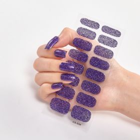 16 Small Stickers Gradient Glitter Nail Stickers (Option: CS034-Sealed Bag)