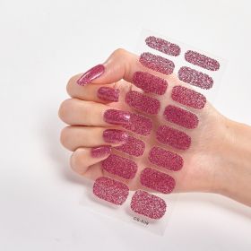 16 Small Stickers Gradient Glitter Nail Stickers (Option: CS039-Sealed Bag)