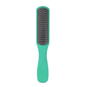 Salon Stylist Nine-Row Comb Head Massage Comb (Color: Green)