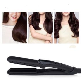 Straight-Roll Dual-Purpose Atomizing Splint Hair Iron (Option: US)