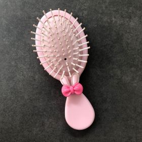 Portable Mini Wet And Dry Air Cushion Comb (Color: Pink)