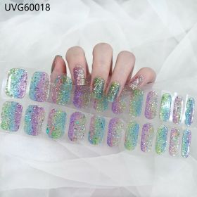 Blush Nail Stickers Uv Semi-baked Gel (Option: UVG60018-Standard Specifications)