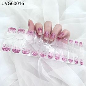 Blush Nail Stickers Uv Semi-baked Gel (Option: UVG60016-Standard Specifications)