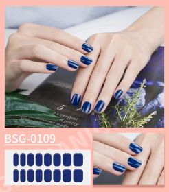 Semi-curing Gel Nail Sticker Gel Beauty (Option: BSG 0109-Suit)