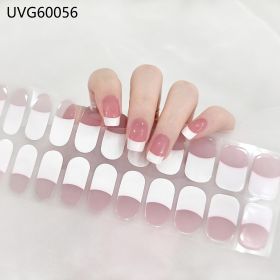 Blush Nail Stickers Uv Semi-baked Gel (Option: UVG60056-Standard Specifications)