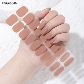 Blush Nail Stickers Uv Semi-baked Gel (Option: UVG60046-Standard Specifications)