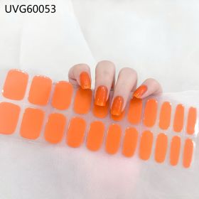 Blush Nail Stickers Uv Semi-baked Gel (Option: UVG60053-Standard Specifications)