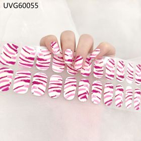 Blush Nail Stickers Uv Semi-baked Gel (Option: UVG60055-Standard Specifications)