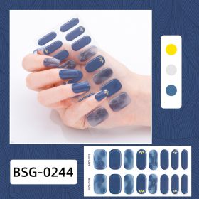 Semi-curing Gel Nail Sticker Gel Beauty (Option: BSG 0244-Suit)