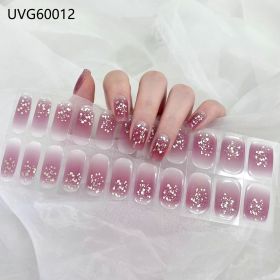 Blush Nail Stickers Uv Semi-baked Gel (Option: UVG60012-Standard Specifications)