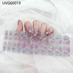 Blush Nail Stickers Uv Semi-baked Gel (Option: UVG60019-Standard Specifications)