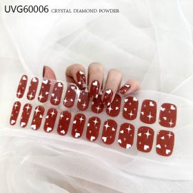 Blush Nail Stickers Uv Semi-baked Gel (Option: UVG60006-Standard Specifications)