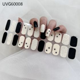 Blush Nail Stickers Uv Semi-baked Gel (Option: UVG60008-Standard Specifications)