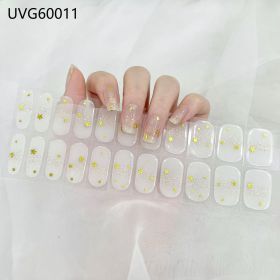 Blush Nail Stickers Uv Semi-baked Gel (Option: UVG60011-Standard Specifications)